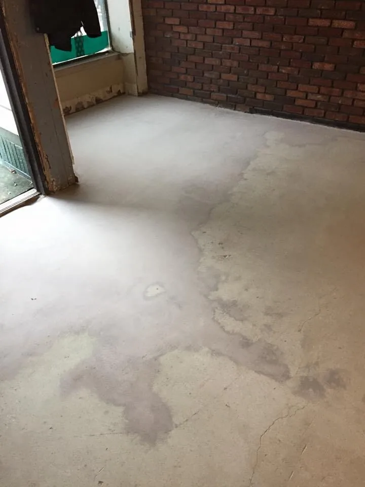 Concrete floor preparation before epoxy coating by 1st Epoxy